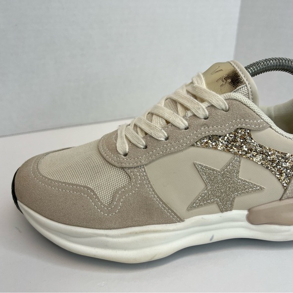 Vintage Havana Run Sneaker Nude/Glitter Women’s Size 8M - Picture 8 of 16